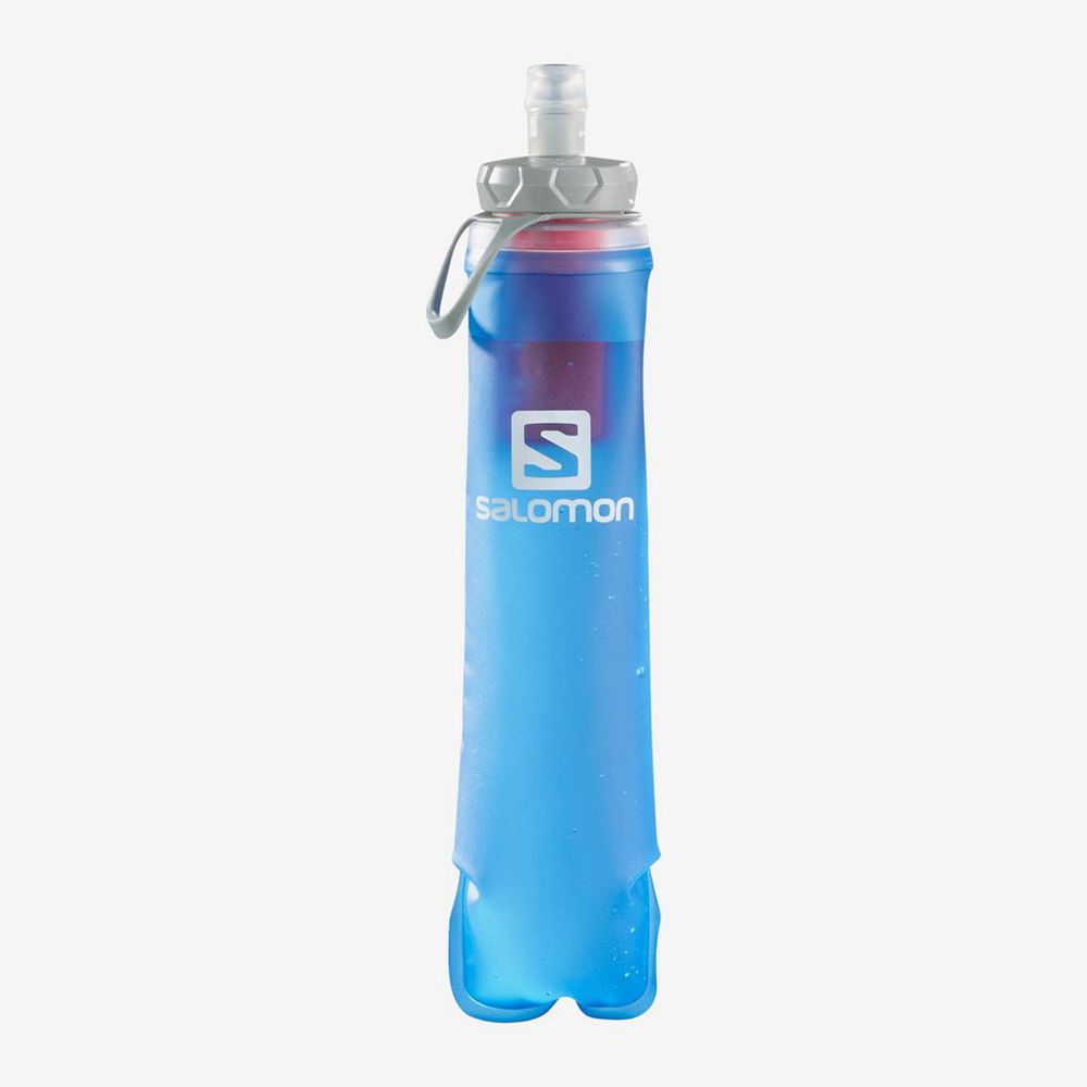 Hydratation Pour Le Trail Running Salomon Homme Bleu - Salomon SOFT FLASK 500ML/17OZ XA - France (60